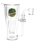 Pulsar Brewing Co Smokeable Beer Mug Glass Dab Rig