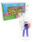 Hemper Jellyfish Jar Glass Bong 7″