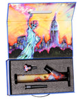 The Grateful Dead x Pulsar Inside Print Straight Tube Glass Water Pipe