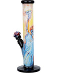 The Grateful Dead x Pulsar Inside Print Straight Tube Glass Water Pipe