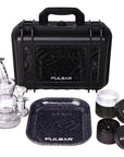 Pulsar Bent Neck Water Pipe Smoker's Hard Case Travel Set