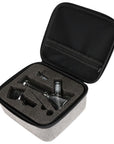 Pulsar Slant Neck Beaker Water Pipe Zippered Case Travel Kit