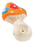 Flower Mushroom Ceramic Hand Pipe - inhalco
