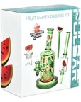 Watermelon Zkittles Glowing Dab Rig Kit - inhalco