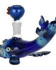 Whale of the Depths Small Water Pipe - inhalco