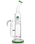 Wig Wag Bent Neck Bong with Kingstem Perc
