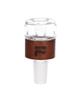 Wood on Glass Beaker Bong 10.75"