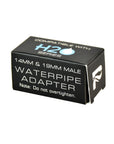 Pulsar H2O Series Water Pipe Adapter - 14/19mm Male