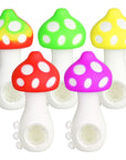 Mushroom Silicone Hand Pipe