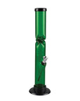 Acrylic Straight Water Pipe w/ Ice Catch 12"