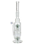 19" AQUA Octopus Percolator Glass Bong