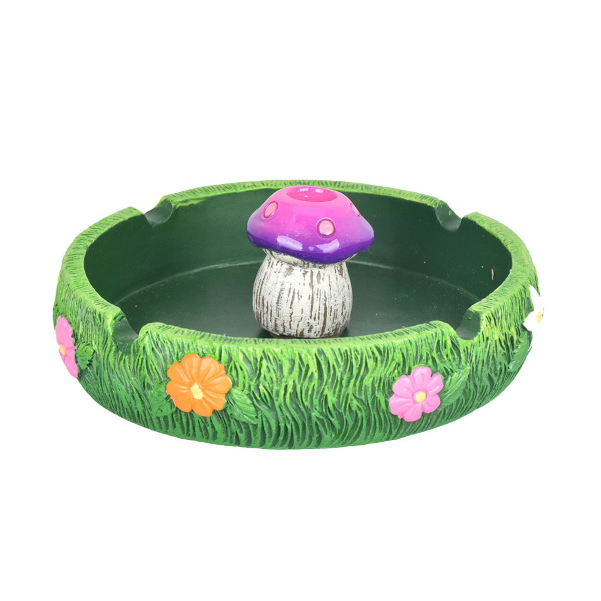 ashtray cigarette snuffer Spring Mushroom Ashtray w/ Snuffer – INHALCO