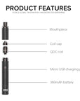 Yocan Armor Concentrate Pen Vaporizer