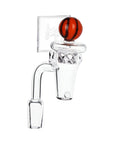 Baller Banger Set 14mm Male 90 Degree with banger and terp pearls
