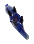 Barnyard Buddy Silver Fumed Pig Hand Pipe