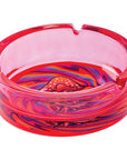 Trippy Mushroom Glass Ashtray