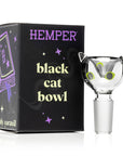 Black Cat 14mm glass bowl with packaging