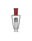 Bottle Pivot Glass Mouthpiece in red color