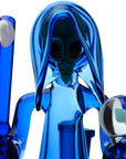 Grim Reaper Dab Rig Blue Head - INHALCO