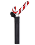 Candy Cane Glass Mouthpiece Attachment for Puffco Pivot