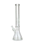 Castle Glassworks 18" Laser Etched Tube Beaker Bong