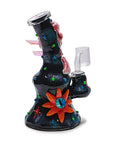 Back view of Clay Monster Moon Dab Rig