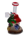 Clay Mushroom Dab Rig Back view