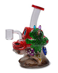 Clay Mushroom Dab Rig side view