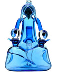Blue Cloaked Voyager Dab Rig on white background