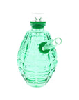 Colored Glass Grenade Bong “Blast Buddy” Green
