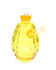 Colored Glass Grenade Bong “Blast Buddy” yellow