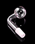 Colored Glass Oil Burner Attachment in pink