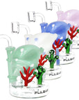 Conch Reef Mini Glass Dab Rig all available colors