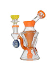 Back view of Conical Recycler Dab Rig