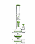 17" Triple Perc Scientific Glass Bong