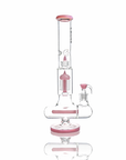 17" Triple Perc Scientific Glass Bong