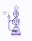 8" Triple Stack Swiss Perc Recycler Dab Rig