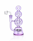 8" Triple Stack Swiss Perc Recycler Dab Rig