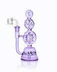 8" Triple Stack Swiss Perc Recycler Dab Rig