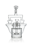 8" Twin Vortex Recycler Scientific Glass Water Pipe