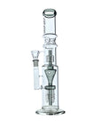 Cyclone Chamber Perc Bong in smoke color