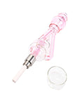 Cyclone Vortex Glass Recycler Dab Straw Kit Pink