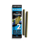 Humble Hemp Wraps - Blue Razz Flavor - 25 Pack