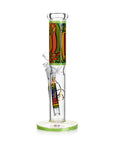 Ritual Smoke Prism 10" Glass Straight Tube Lime