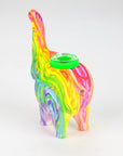 4.5" Assorted Silicone Elephant Bong