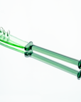 Dabbing Staff Wax Dabber - All Green hand-blown glass