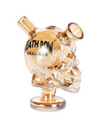 Gold Death Row Records skull glass blunt bubbler