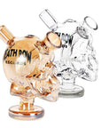 Death Row Records skull glass bubbler available in multiple colors