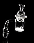Domeless Quartz Spinner Banger – Opaque Colored Bottom