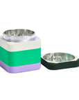 Edie Parker Colorblock Grinder